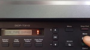 Brother DCP T310 InkBOX Full Reset