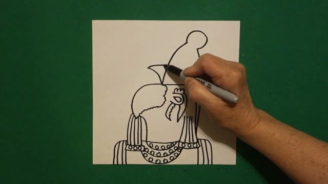 Let's Draw Horus! (Egyptian God) смотреть онлайн