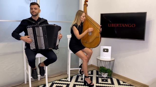 Astor Piazzolla - Libertango | Bandura und Akkordeon Cover смотреть онлайн