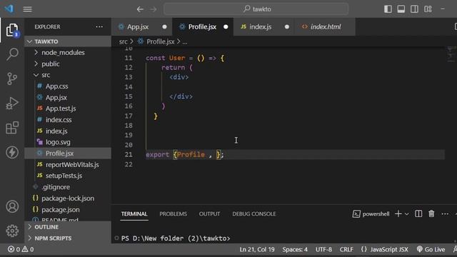 Importing and Exporting Components In ReactJS смотреть онлайн