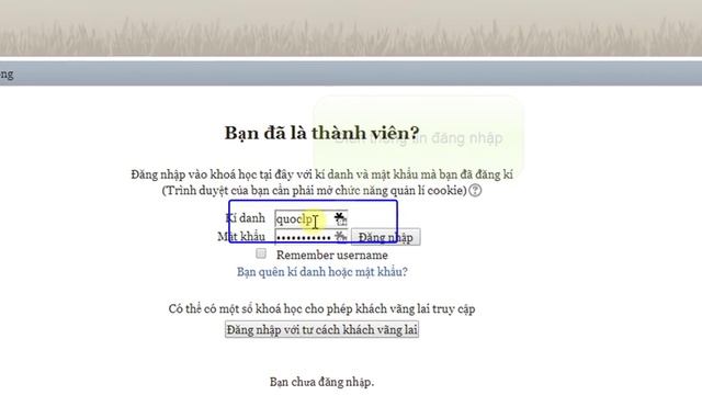 Login Moodle смотреть онлайн
