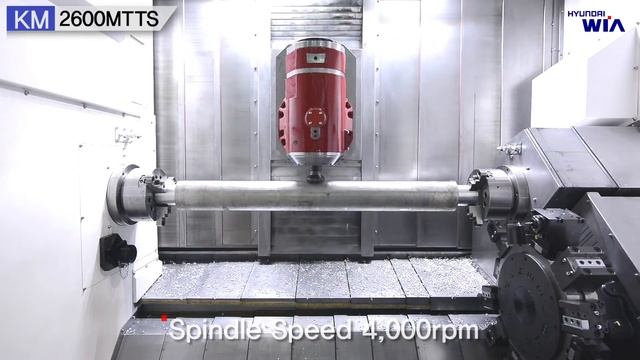 Hyundai Wia KM2600MTTS CNC 9 Axis Multi Tasking Machine смотреть онлайн