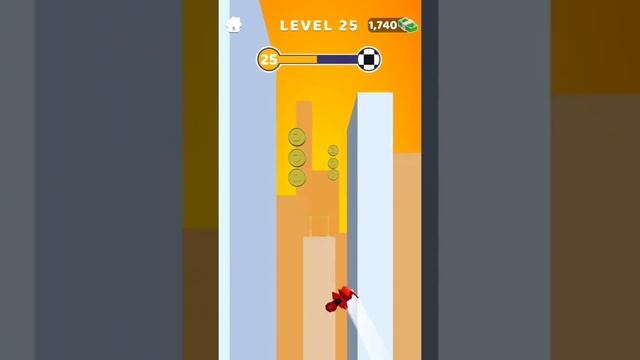 Ninja Slice Runner 3D Game | Level 25 | Sword Play! Ninja Slice Runner 3D Game YouTube Short смотреть онлайн