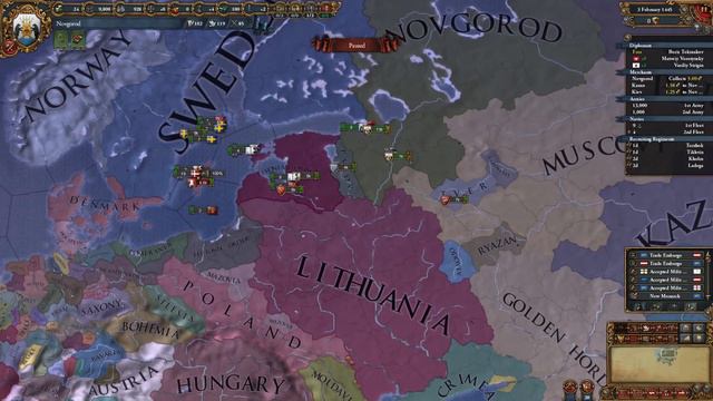 Europa Universalis 4 - Mare Nostrum - Lord Novgorod the Great : Episode 1 смотреть онлайн