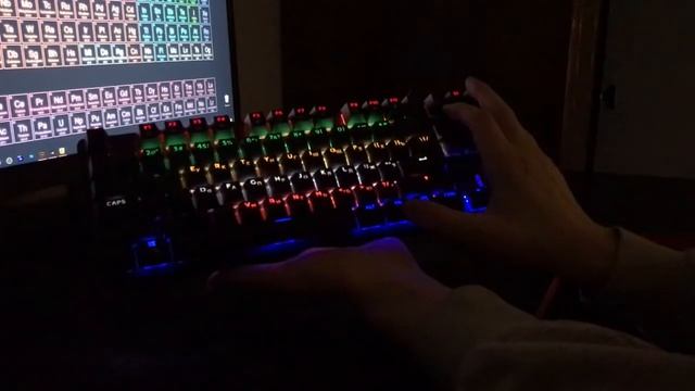 Обзор Игровой Механической клавиатуры DEXP Blazing Pro смотреть онлайн