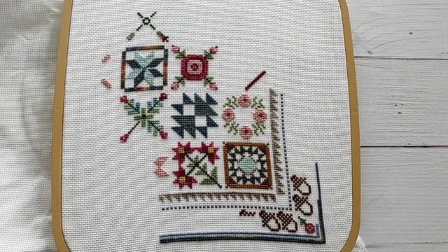 Вышивка/готовая работа/новый старт/пэчворк/#сотвори_сама смотреть онлайн