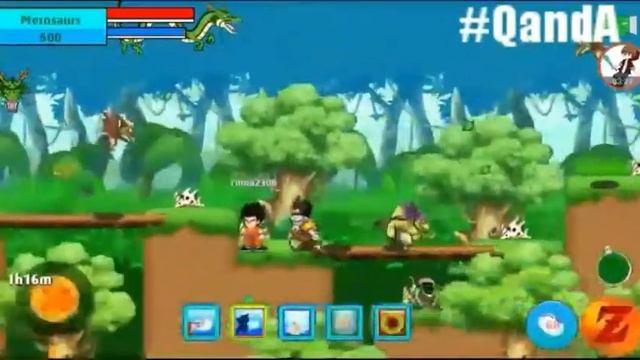 Question and answer (Dragonboy/ ngoc rong game play) смотреть онлайн
