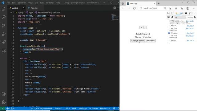 What is useEffect |Where and How to Use | React Hooks | React Beginners Series inTamil смотреть онлайн