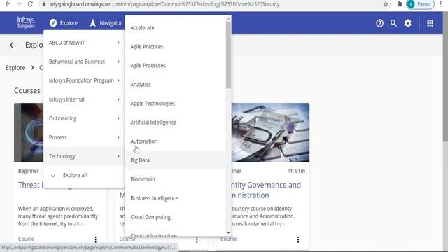 Infosys courses and certification for All | free cyber security python course | professional cert смотреть онлайн