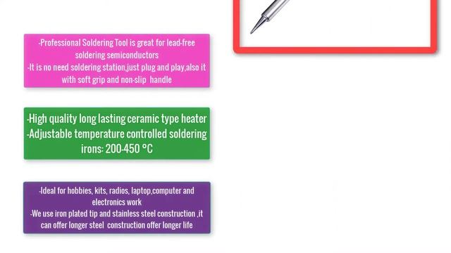 Jelbo EU US Plug 220V 60W Adjustable Temperature Electric Soldering Iron Pen Handle Solder Station смотреть онлайн