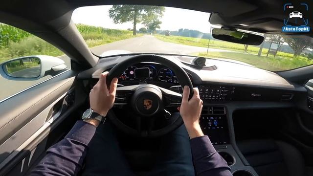 Porsche Taycan 4s CROSS TURISMO | POV Test Drive By AutoTopNL