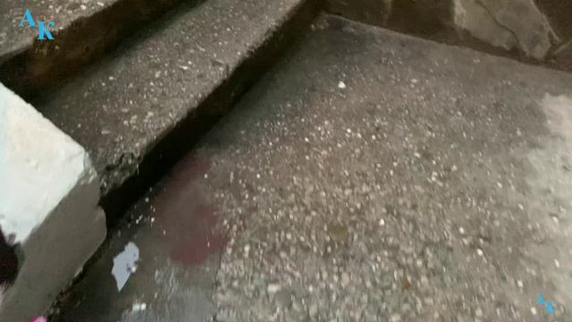 Гаспра. После штормов льёт и льёт... Простите за ракурс... 28.11.2023г. смотреть онлайн