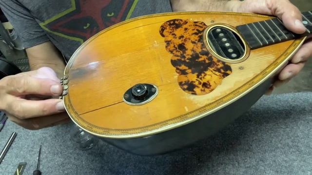 Washburn Mandolin Restoration Part 2 смотреть онлайн