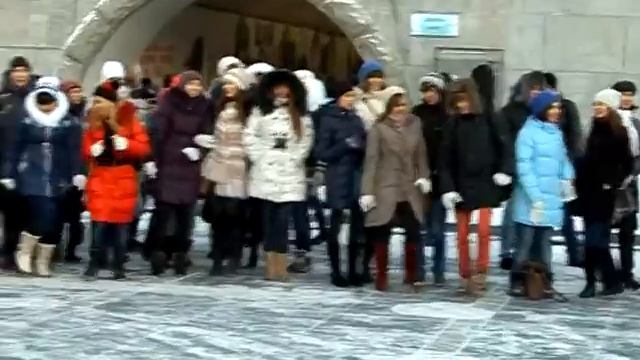 Флешмоб Сердце на ладони в рамках акции 10 000 добрых дел в один день смотреть онлайн