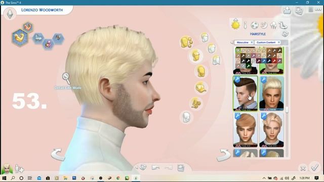 The Sims 4 | 105 ALPHA MALE HAIR CC FINDS | + CC Links | Showcase | #1