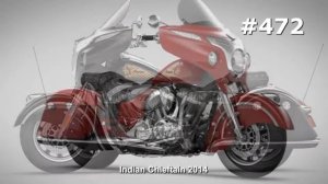 #472. Очень мощный мотоцикл Indian Chieftain 2014