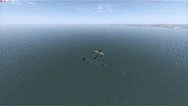 IL 2 Cliffs of Dover em: Hurricane vs 02 Fiat G50 смотреть онлайн