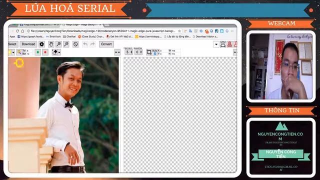 [LÚA HOÁ SERIAL] CÁCH TÁCH NỀN THẦN TỐC KHÔNG CẦN PHOTOSHOP | TIEN EAGLE смотреть онлайн