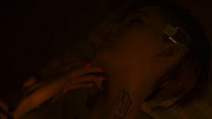 Cyberpunk 2077. Романтическая сцена с Джуди.