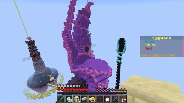 MINECRAFT EGG WARS GamePLAY | CUBE CRAFT SERVER | GAMER CHAD смотреть онлайн