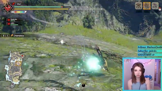 Monster Hunter Rise 2.0 HR 7 Chameleos, the Umbrella Butt Elder Dragon | Great Sword | Let's Play смотреть онлайн