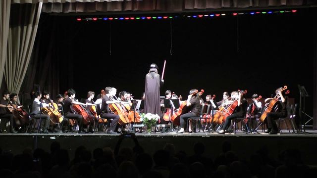 The Imperial March (Darth Vader's Theme). Cello Ensemble. Paul Revere Middle School Spring 2015 смотреть онлайн