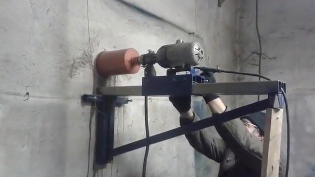 Установка алмазного бурения из отходов :) смотреть онлайн