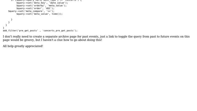 Wordpress: Custom post admin filtering by post meta (the date) смотреть онлайн