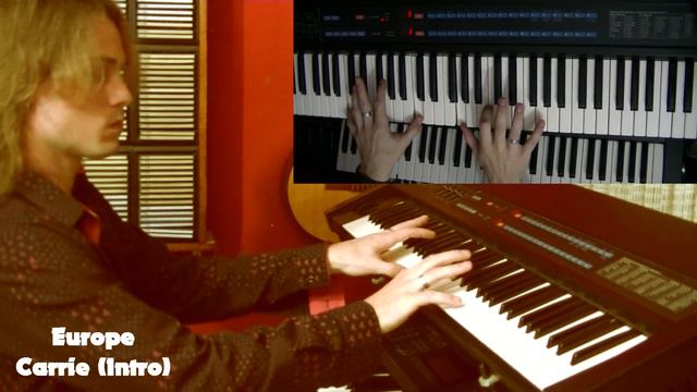 Ema Lynch - EUROPE Carrie (Mic Michaeli) / Yamaha KX76 E. Piano смотреть онлайн