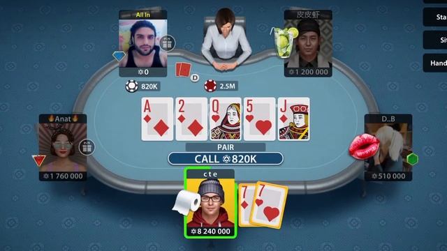 Pokerist: ROYAL FLUSH ?♥️?(working version) - iOS poker game online iPhone
