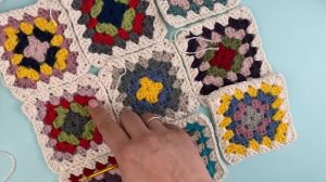 МК по вязанию сумки крючком "Бабушкин квадрат"