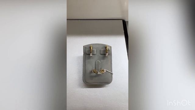 Комплект из Золото с бриллиантами смотреть онлайн