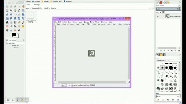 GIMP Tutorial For ROM Dev and themers By Nero Young [Part 1] смотреть онлайн