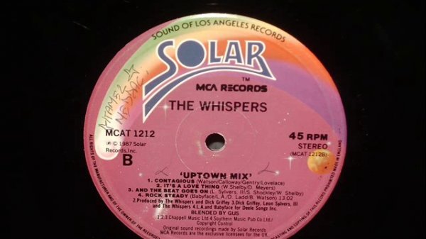 THE WHISPERS - uptown mix