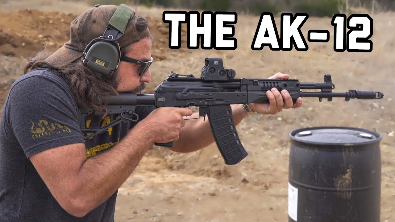 АК-12. Новый Автомат Российской Армии // Brandon Herrera на Русском Языке. смотреть онлайн