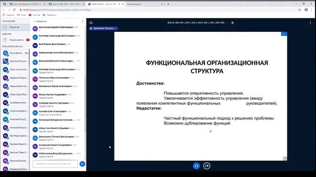 Организация как функция менеджмента. Лекция 4. Тусур 3 курс. смотреть онлайн