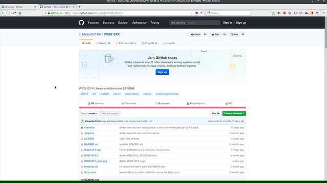красивая подсветка монитора на рабочем месте Esp8266 WS2812