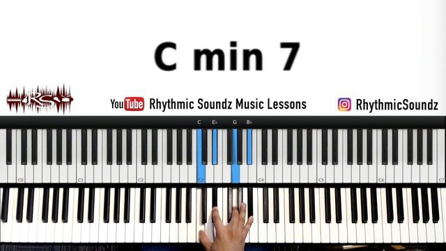 How to play 7th Chords In Ab Major | Beginner Piano Lesson смотреть онлайн