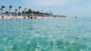 Пляж отеля Pyramisa Beach Resort Хургада Сахл Хашиш ЕГИПЕТ 2022