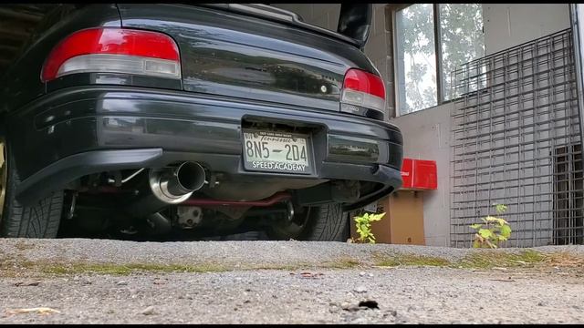 Subaru 25rs GC8 Monster Sport exhaust смотреть онлайн