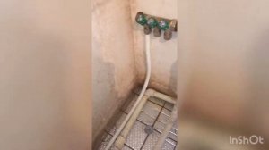 Ремонт в саманном доме, раскладка тёплого пола