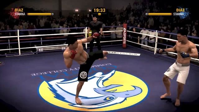 MMA EA Sports [Удары в голову #3] смотреть онлайн