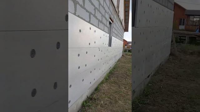 Утепление стен.#утеплитель #технониколь #фасад смотреть онлайн