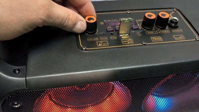 Беспроводная Блютуз колонка RX 4207 караоке Usb смотреть онлайн
