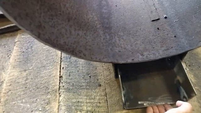 Печь/Котел горизонтальный из 530 трубы для бани пятистенки