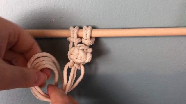 Macrame Easy Rose Knot Tutorial смотреть онлайн