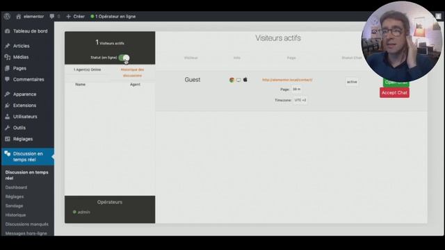 Comment créer un tchat en ligne avec WordPress ? смотреть онлайн