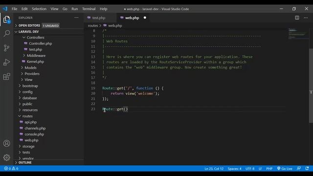 Lecture 02 Laravel Tutorial | #Controller | Make Laravel Controller Simple | Pass data to Controlle смотреть онлайн