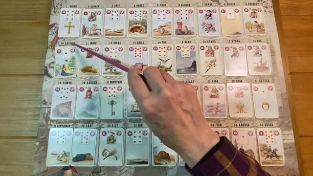 A Petit Lenormand Grand Tableau for a single question? Absolutely! смотреть онлайн