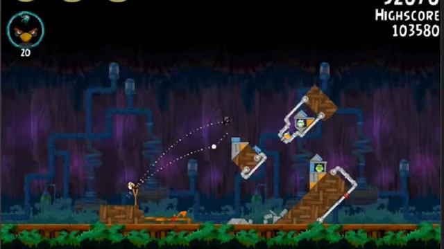 Angry Birds Short Fuse 25-08 3 Star Walkthrough смотреть онлайн